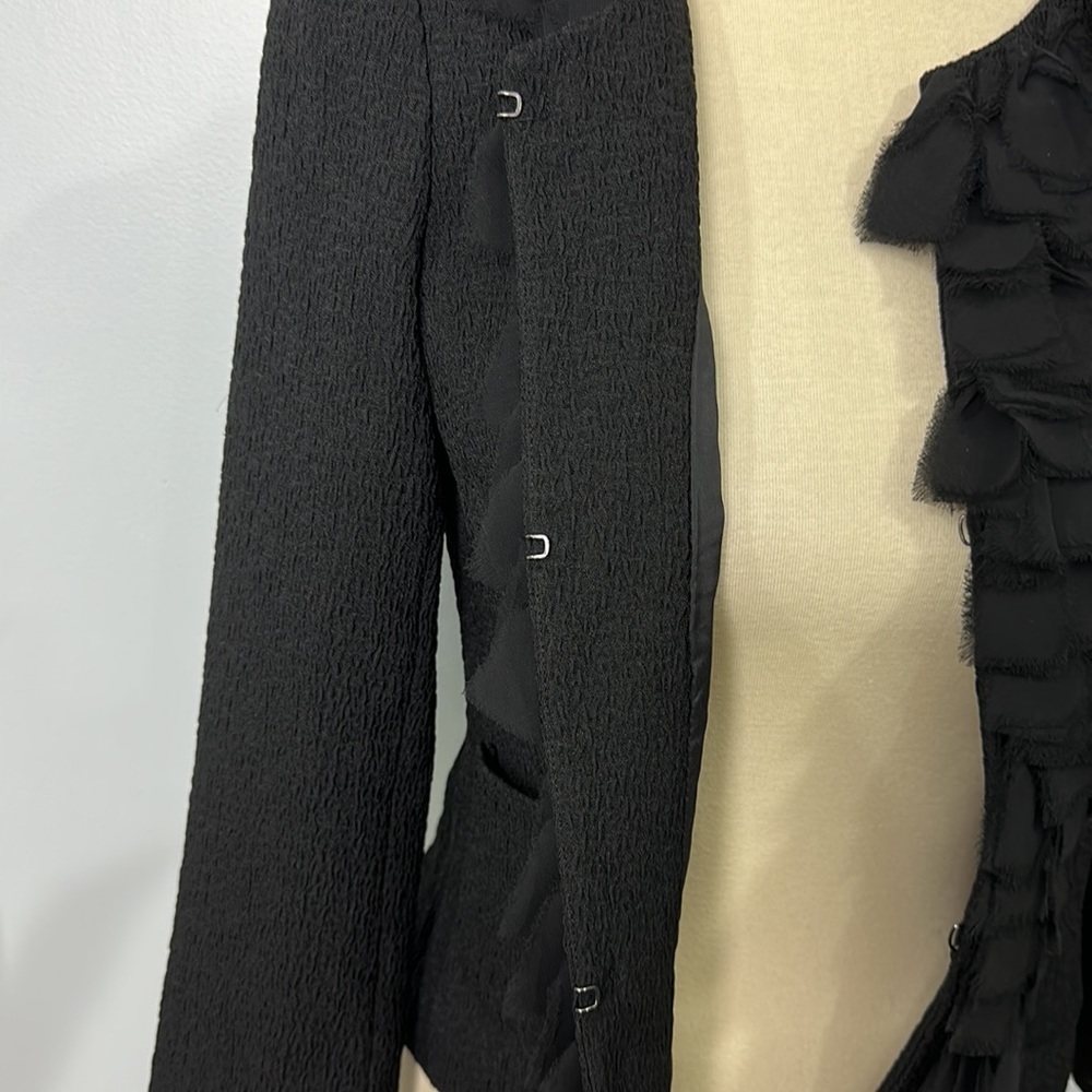 Ann Taylor Ruffle Blazer - Picture 5 of 9